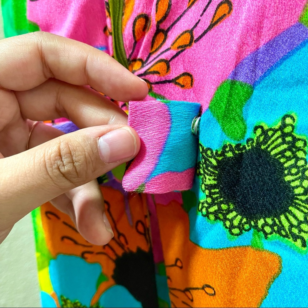 π Amazing beautiful colorful Vintage dress - Picture 7 of 13